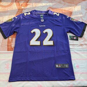 Baltimore Ravens Derrick Henry #22 Purple Quilted Jersey
